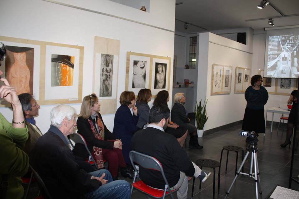 Finissage mostra "Incisioni al femminile" 2015_foto Atelier Controsegno